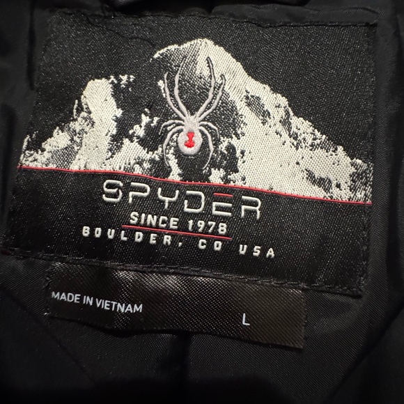 Spyder Ski Snow Pants Waterproof Insulated Gray Loose Fit Size Large - Picture 14 of 15